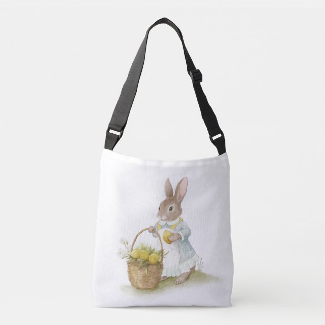 Bolsa Ajustável Felz pascoa com Peter Rabbit (Frente)