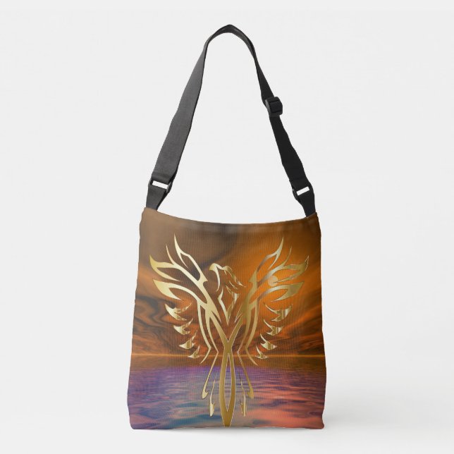 Bolsa Ajustável Fênix Ascendente (Frente)