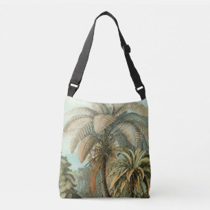 Bolsa Ajustável Ferns Palm Tree Arte Botânica Antica