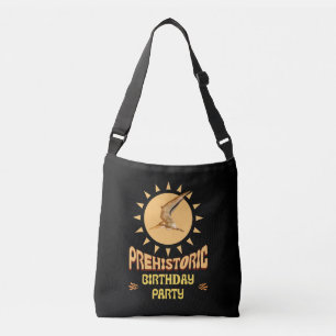 Bolsa Ajustável Festa de aniversário pré-histórica Pterodactyl Din