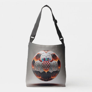 Bolsa Ajustável Festa de Futebol Croata Fiery