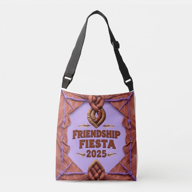 Bolsa Ajustável Festa de Terracota da Amizade (Frente)