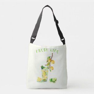 Bolsa Ajustável Festa de Verão com limão fresco, limonada e limo