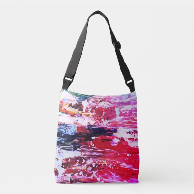 Bolsa Ajustável Festivité variation rose (Frente)