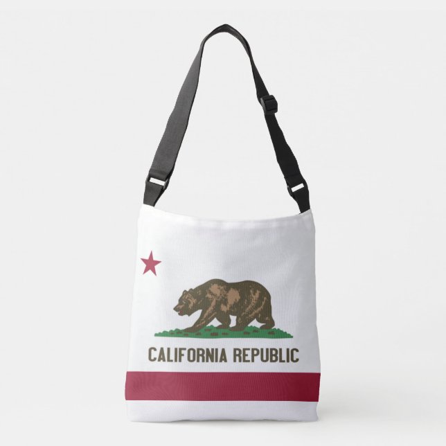 Bolsa Ajustável Flag Bag, Califórnia (Frente)