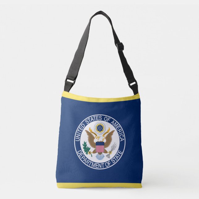 Bolsa Ajustável Flag Bag, Departamento de Estado dos Estados Unido (Frente)
