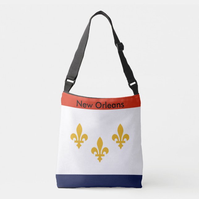Bolsa Ajustável Flag Bag, Nova Orleans (Frente)