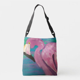 Bolsa Ajustável Flamingo cor-de-rosa