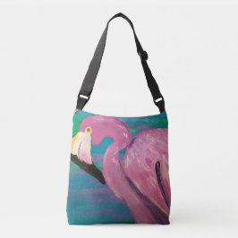 Bolsa Ajustável Flamingo cor-de-rosa