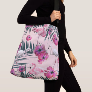 Bolsa Ajustável Flamingo Hibiscus Jungle Siesta #2 #tropical