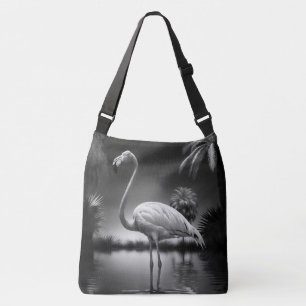 Bolsa Ajustável Flamingo numa Piscina