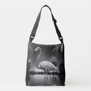 Bolsa Ajustável Flamingo numa Piscina
