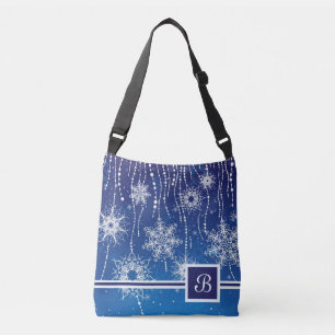 Bolsa Ajustável Flocos de neve abstratos