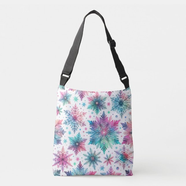 Bolsa Ajustável Flocos de neve espinhosos (Frente)