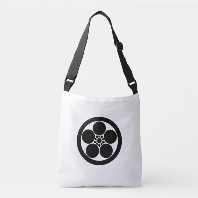 Bolsa Ajustável Flor de ameixa em círculo no estilo Umebachi (Frente)
