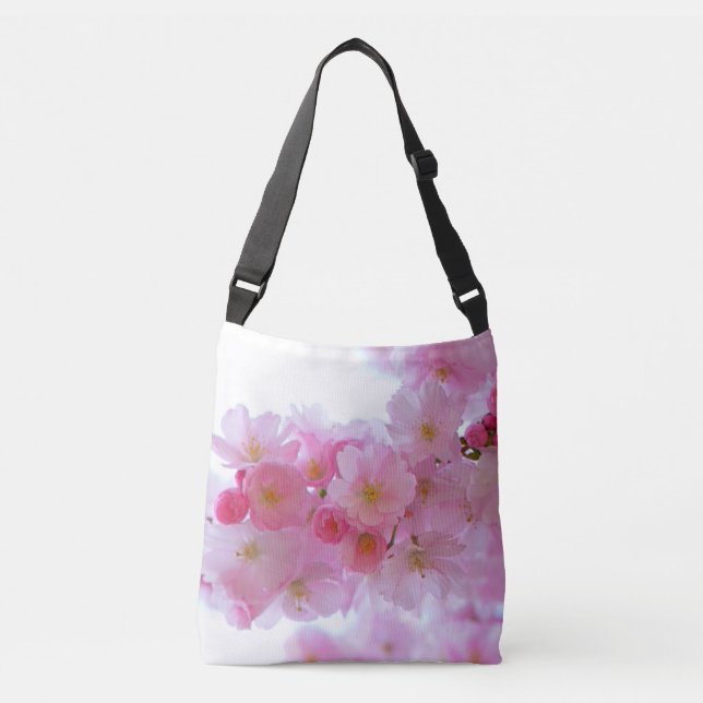 Bolsa Ajustável Flor de Árvore de Cereja Japonês (Frente)