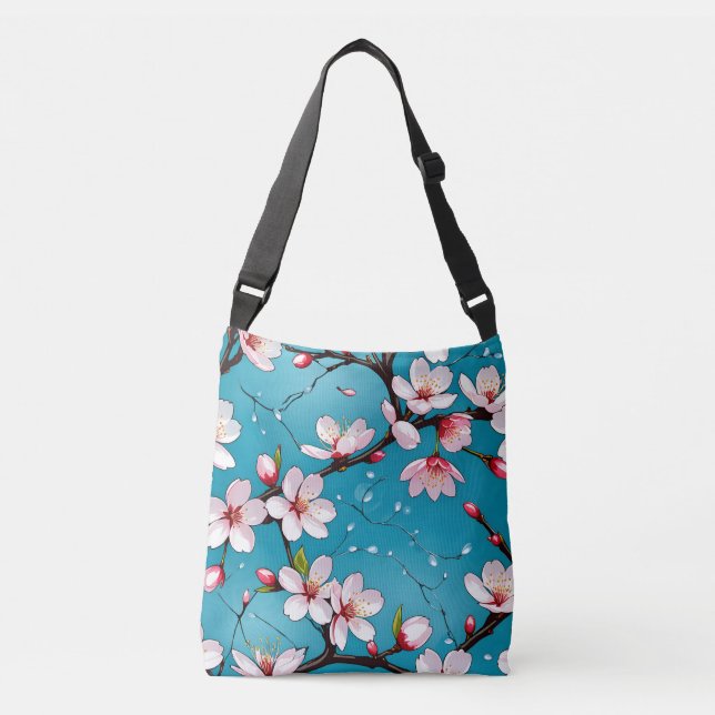 Bolsa Ajustável flor de cereja (Frente)