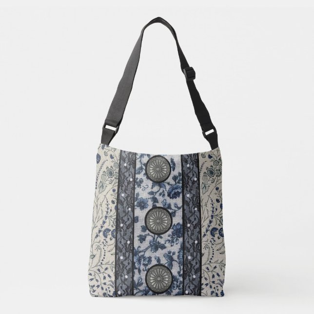 Bolsa Ajustável Flor de milho: (Frente)