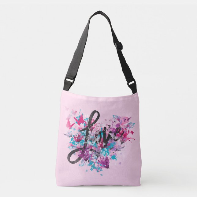 Bolsa Ajustável Flor Heart Love (Frente)