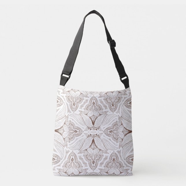 Bolsa Ajustável Flor Mandala 1 (Frente)