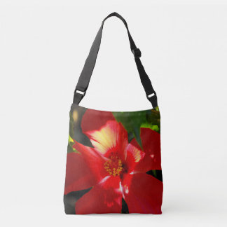 Bolsa Ajustável Flor Red Hibiscus à Luz do Sol