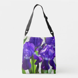 Bolsa Ajustável Flor Roxo Iris