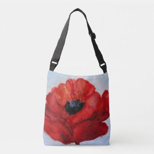 Bolsa Ajustável Flor Vermelha Flor Corpo