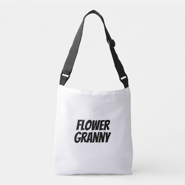 Bolsa Ajustável Flor vovó (Frente)