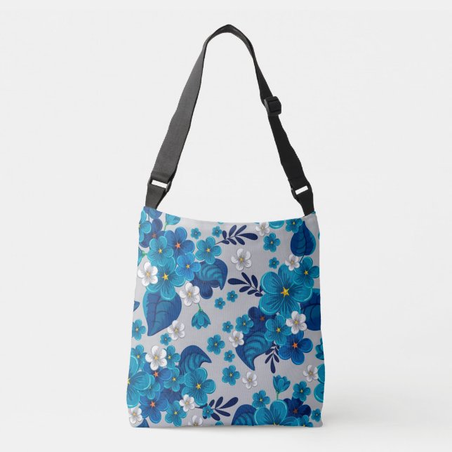 Bolsa Ajustável Floral (Frente)