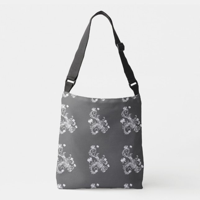 Bolsa Ajustável Floral (Frente)