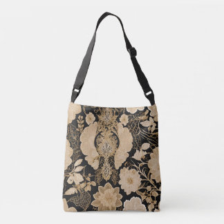 Bolsa Ajustável Floral Beige Lace Ai art