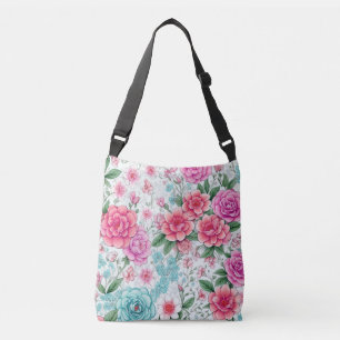 Bolsa Ajustável Floral Bonita e Divertida