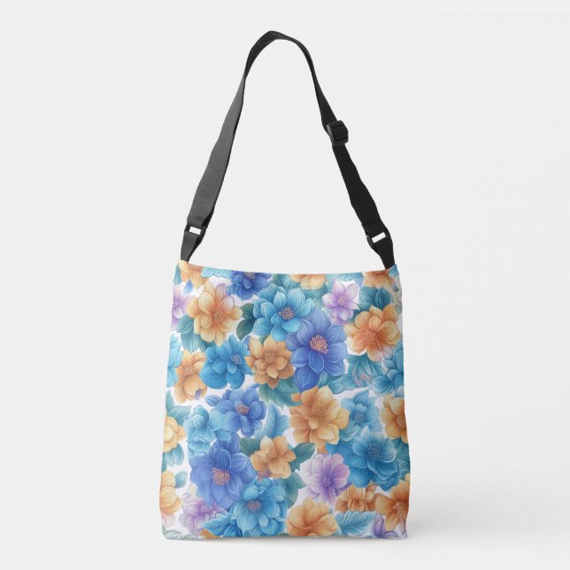 Bolsa Ajustável Floral Fiesta (Verso)