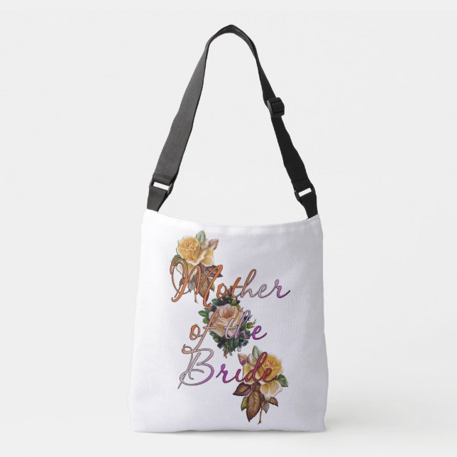 Bolsa Ajustável Floral Mãe da Noiva (Frente)