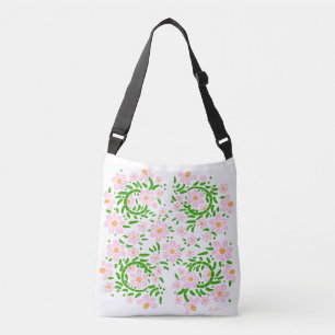 Bolsa Ajustável Floral Primavera rosa
