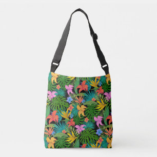 Bolsa Ajustável Floral Tropical Bonito por todo o saco