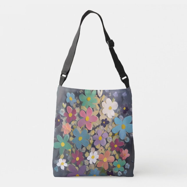 Bolsa Ajustável Flores (Verso)