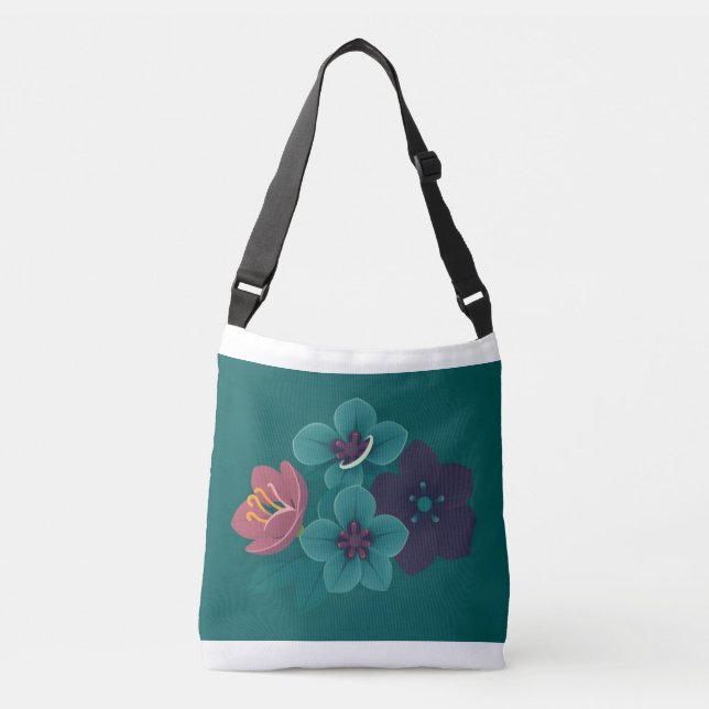 Bolsa Ajustável Flores (Frente)