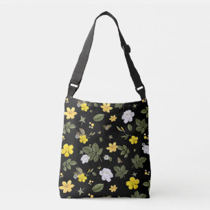 Bolsa Ajustável Flores Amarelas e Rosas Brancas 2