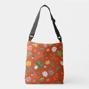 Bolsa Ajustável Flores Amarelas e Rosas Brancas 9