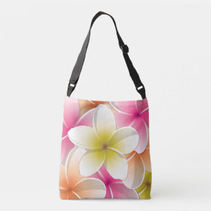 Bolsa Ajustável Flores Brilhantes Frangipani/ Plumeria