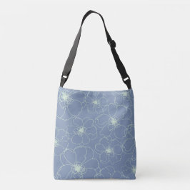 Bolsa Ajustável Flores Dançantes Saco Corpo Cruzado