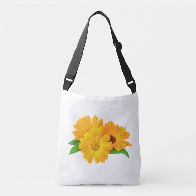 Bolsa Ajustável Flores de Calendário Organizadas (Frente)