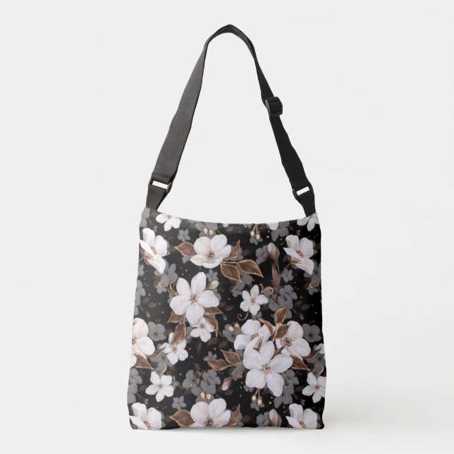 Bolsa Ajustável Flores de maçã (Frente)