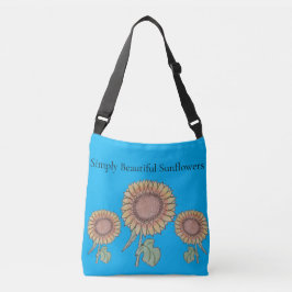 Bolsa Ajustável Flores de sol bonitas