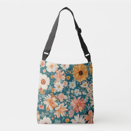 Bolsa Ajustável Flores Delicadas Incríveis