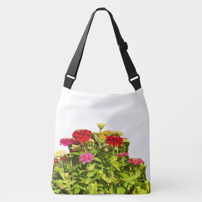 Bolsa Ajustável Flores Erguidas (Frente)