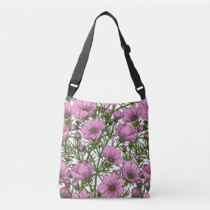 Bolsa Ajustável Flores rosa Cosmos