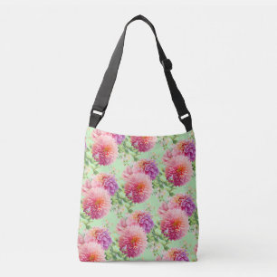Bolsa Ajustável Flores Rosa Dahlia