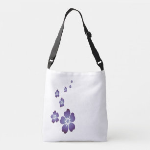 Bolsa Ajustável Flores roxas
